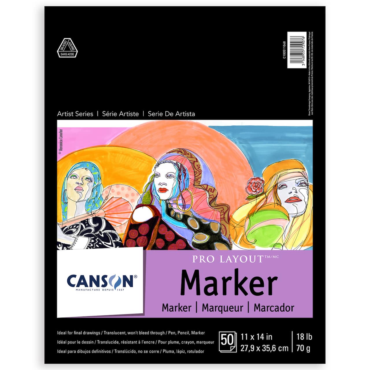 Canson® Artist Series Pro-Layout™ Marker Pad